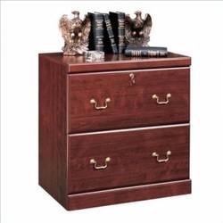 Cost Saving And Space Saving 2 Drawer Wood File Cabinet